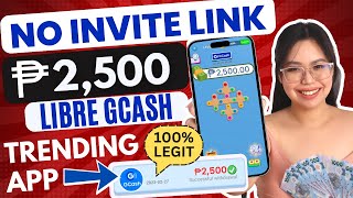 NO INVITE LINK FREE ₱2500 GCASH PAYOUT DAILY  1 TRENDING APP  EASY TO PLAY  NO PUHUNAN [upl. by Eneres]