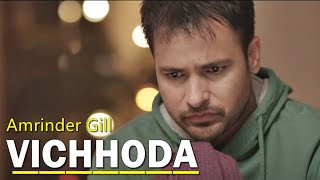 Vichhoda Amrinder Gill Lyrics  Punjabi Song  Amrinder Gill Songs  Vichora ne sanu ada ada karta [upl. by Suivatnad992]