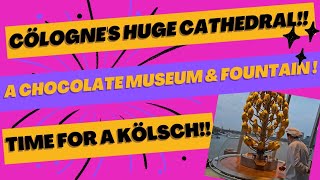 ADVENTURES IN CÖLOGNE CHOCOLATE FOUNTAINS KÖLSCH amp PIG KNUCKLES [upl. by Carlson29]