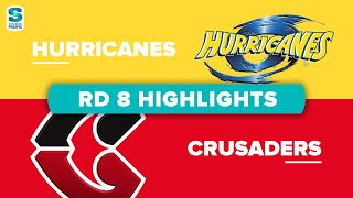 Super Rugby Pacific  Hurricanes v Crusaders  Round 8 Highlights [upl. by Staci]