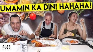 QampA MUKBANG WITH ATE JAZ PAANO NAKILALA SI BF BAKIT NAGWORK SA COUCH ATBP  Nina Rayos 💋 [upl. by Bultman]