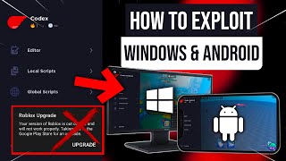 NEW How To Exploit On Roblox PC amp Mobile  Codex FREE Roblox ExecutorExploit Byfron Bypass [upl. by Shultz]