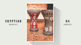 FREE 𝙀𝙂𝙔𝙋𝙏𝙄𝘼𝙉 DRUM KIT  SAMPLE PACK FOR PRODUCERS [upl. by Yevol396]