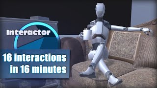 Interactor  Easy Procedural Interactions in Unity [upl. by Anytsirhc]