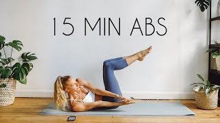 15 MIN TOTAL COREAB WORKOUT At Home No Equipment [upl. by Eisnil609]