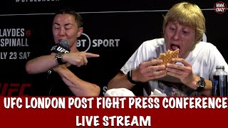 UFC London Post Fight Press Conference LIVE STREAM [upl. by Cacilie]