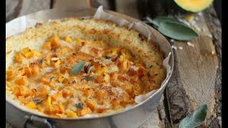 Torta di riso con zucca e taleggio [upl. by Akissej]