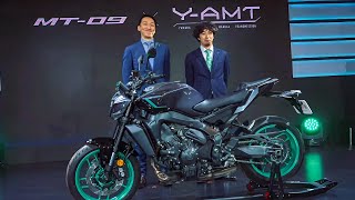 2025 NEW YAMAHA MT09 YAMT INTRODUCED WITH SEMIAUTOMATIC SYSTEM [upl. by Isaak460]