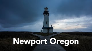 Yaquina Head Lighthouse Soaring Serenity on the Oregon Coast [upl. by Eilahtan]