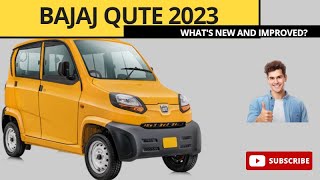 Bajaj Qute Review Compact and Efficient Urban Transport [upl. by Ime]