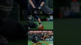 MLB Catcher Technique  Receiving Ramp  catcher training [upl. by Akcirret]