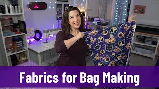 How to Select the Right Fabrics for Bag Making [upl. by Yoral590]