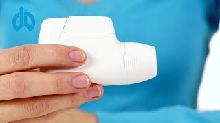 Inhalación con el inhalador Genuair® [upl. by Eidas192]