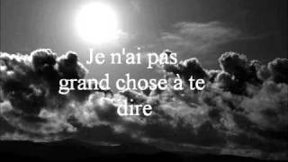 Indochine  Jai demandé à la lune lyrics [upl. by Dovev]