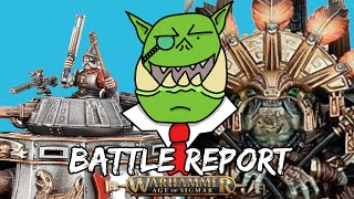 Cities of Sigmar VS Seraphon  Warhammer Age of Sigmar Battle Report [upl. by Mazurek]