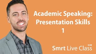 Academic Speaking Presentation Skills 1  English for Academic Purposes with Josh 35 [upl. by Little841]