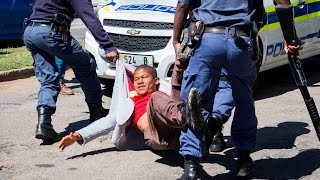 Rhodes University Arrests 28 September 2016 [upl. by Elletnohs]