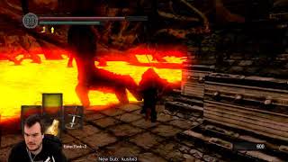 Dark Souls First Playthrough Part 16 Good decisions [upl. by Sualocin]