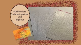 Problem mit Embossingfolder von Spellbinders in Big Shot Plus [upl. by Barlow]