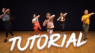 Ariana Grande  7 Rings Dance Tutorial  Easy Kids Choreography  MihranTV [upl. by Alvy]