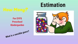 Estimation in preschool  EYFS  Kindergarden [upl. by Killion]