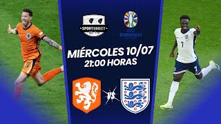 🔴 DIRECTO  PAÍSES BAJOS vs INGLATERRA  Semifinales Eurocopa 2024  SportDirect Radio [upl. by Nibas811]