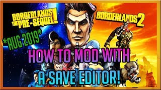 HOW TO MOD BORDERLANDS 2  How to Download amp Use Gibbed Save Editor On PC Borderlands 2  TPS [upl. by Eilrahc639]