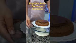 Não perca Venda Bolo de Brigadeiro Branco no ACETATO tecnicasdeconfeitaria confeitaria ACETATO [upl. by Idurt961]