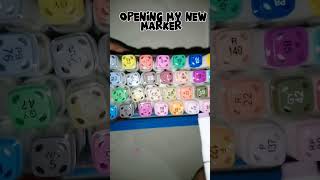 Opening my new marker very amazing marker viral newmarker opening [upl. by Ferri216]