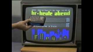 hrFernsehtext  Wie alles begann 16081985 [upl. by Nawor117]