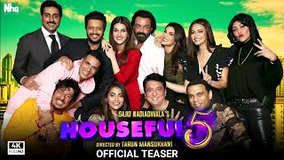 HOUSEFULL 5  Official Teaser  Akshay K  Abhishek B  Riteish D  Bobby D  Chunkey P  Update [upl. by Hafeetal]