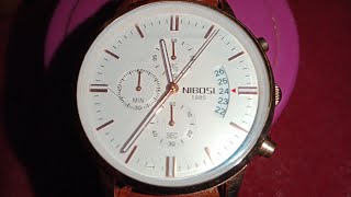 Nibosi watch unboxing and review Amazon [upl. by Holihs303]