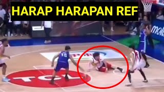 SMB vs Converge Junmar Fajardo vs Referee FOUL OR NOT [upl. by Servetnick]