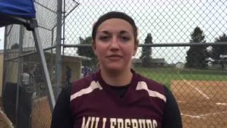 Millersburgs Marlo Roadcap on defeating Williams Valley in state quarterfinals [upl. by Novyar]