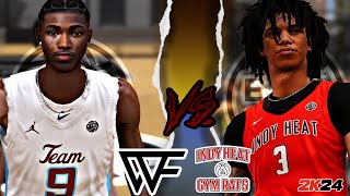 NEW GUARD PLAYS LIKE KOBE  CRAZY 45 POINT GAME VS TOP 2 GUARDS AT EYBL DAY1  NBA 2K24 MyCareer 6 [upl. by Refotsirhc]