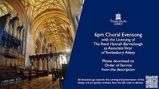 Choral Evensong with the Licensing of The Reverend Hannah Barraclough as Associate Vicar  1952024 [upl. by Fedirko]