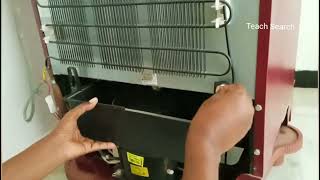 How to clean refrigerator back side  Clean Fridge Coils  Refrigerator Cleaning [upl. by Anilesor716]