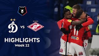 Highlights Dynamo vs Spartak 12  RPL 202021 [upl. by Stedman156]