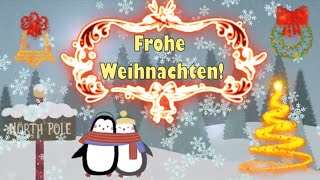 Frohe Weihnachten  Weihnachtsgrüße für dich [upl. by Ahsirhcal]