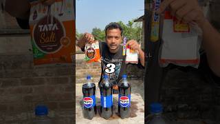 Pepsi Vs Mentossaltbaking soda konsa jada risetion hoga  Bengali mini blog shorts 😱 [upl. by Floria]