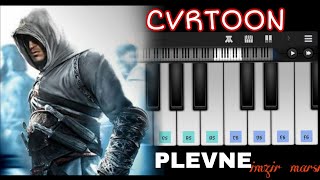 CVRTOON Izmir Marsi  Plevne Ringtone piano notes  DUMANGOLI STORY [upl. by Ylimme]