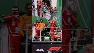 Lando Norris on the podium in Mexico 🤩🧡 trending formula1 landonorris f1 mexicogp [upl. by Azirb21]