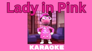 Lady in Pink Karaoke  Backyardigans Background Tracks [upl. by Jelks]