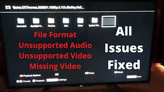 How to Fix Unsupported File Format and Missing Files on Smart TVs [upl. by Ahsitaf]