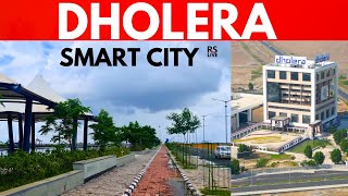 Dhulera Smart City  gujarat  rslive  4k  dholera [upl. by Suilienroc]