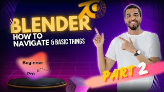 How to Navigate the 3D Viewport in Blender  Object mood Full basics [upl. by Senga225]