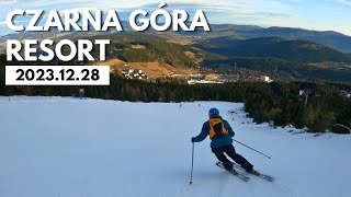 Czarna Góra 20231228 bartsbiker ski czarnagoraresort naczarnej gopro [upl. by Notsur142]