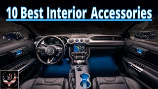 10 Best Interior Car Accessories from Amazon  Interior Car Mods [upl. by Llewellyn]