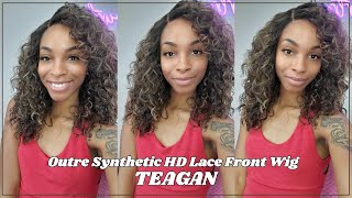 Glamourtress  Outre Synthetic HD Lace Front Wig  TEAGAN [upl. by Nelda]