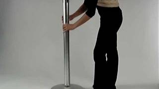 How To Set Up Stanchion Posts  Product Assembly  Displays2go® [upl. by Westfahl]